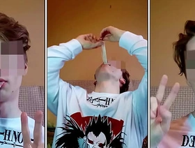 old bean swallows cum from a used condom japan gay porn 2022