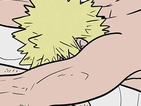 He fulfills his crush friend's sexual desires - Midoriya and Bakugo korean gay public porn