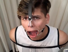 Axel Gag Testgagged several times for gag analyse non-native Bdman hot dweeb gay porn