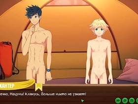 Game: Friends Camp. Episode 14. Conversation with Hunter (Russian voice acting) gay porn hot japanese