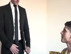 Hottie Bastian Karim twice in a hardcore ass drilling session with suited Apolo Adrii chinese daddy porn elated