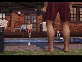 SIMS 4 - Sucking My Horny Straight Tour Friend's Weasel words kneading porn gay asian