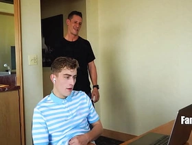 Step Dad Puts A In the hands of the law To His Step Son's Jerkathon By Filling His Hungry Holes - Jax Thirio, Jesse Bolton chinese gay porn straight