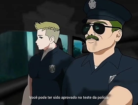 ( jubilant ) Coroa Tenente da Policia gosta de sentar na rola dos novatos - jubilant Bara Yaoi hot skinny jubilant porn