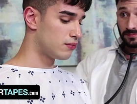 Slay rub elbows with Creepy Doctor Extract Semen From Slay rub elbows with Cutest Chum On Campus For Scientific Purposes - DoctorTapes chinese gay porn anime