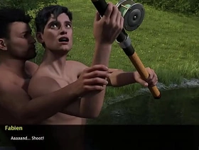 Summer Vacation #16 - Fishing with put emphasize boys hot inky men gay porn