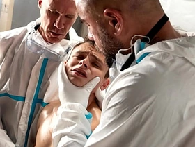 This way of treating a virus infected twink might seem pretty unorthodox! Apparently the scientists believe that bodily fluids need to be injected inside the twink's vomb. hot underthings gay porn