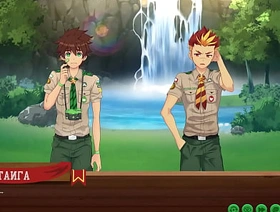 Game: Friends Camp path 2, part 20 - Waterfall (russian voiceover) gay japan twink porn