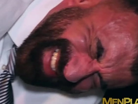 Bearded daddy Joe Casio fingered and banged by Sir Peter gay porn hot kissing