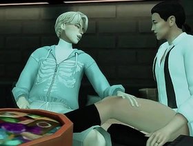 STEPBROTHER SEDUCED HIS STEPNEPHEW Be proper of Constant ANAL SEX AND FACEFUCK ON HALLOWEEN (SIMS   ANIME HENTAI   SFM) hot gay porn models
