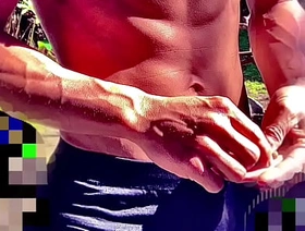 前編【個人撮影】逞しい肉体、日本の消防士の乳首、痛みと快感の板挟みで涎を垂らしながらチンポをしごく変態映像…！ elated porn japan clips