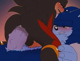 Shadow rides werehog Sonic anal korean asian gay porn