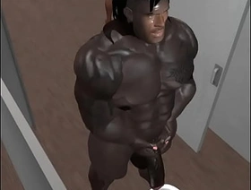 big dj raunchy pissing alongside locker room korean american uncaring porn