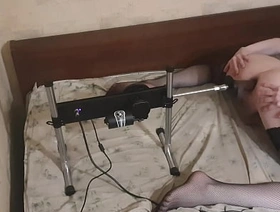 Crossdresser anal fucking machine home video gay clips porn hot