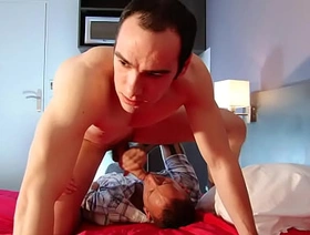 Realistic str8 dad gets sucked by us despite of him. hunk chinese well-pleased porn