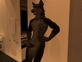 Helping a beautiful wolf cum, big dick, game japan brimming gay porn