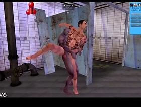 Encontré chico pandillero en simulador en español hot muscle daddy merry porn