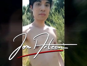 Look! This boy walking barefoot in nature, at bottom grass, gone from during a hot day of summer undefined Gay Foot Talisman Video fruit chinese gay porn