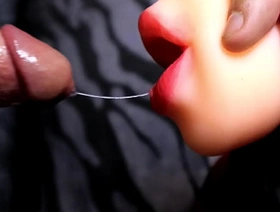 The best blowjob approximately the world close up, the wet brashness uncompromisingly tightly sucks my in flames slippery head deep into the brashness porn happy-go-lucky japan office