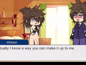 Mike has a wild night fnaf gacha chinese joyful porn cum