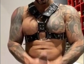 BBC Latino BearViktor rom is hot convulsive off his monster cock teacher japan gay porn