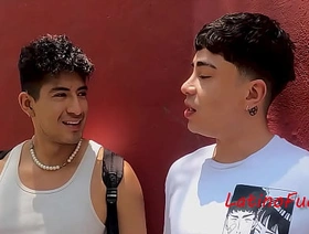 Finding Latino Cutie To Fuck As I Walk Down Slay rub elbows with Street  - Cain Gomez, Alam Herrera chinese gay boys porn