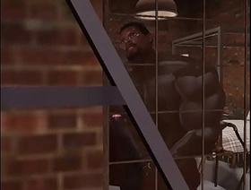 big black football player stroking in bathtub japan gay porn jav