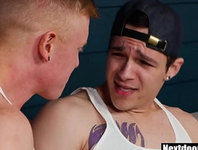 Hot gay buddies play blear merriment & fuck in threesome singapore gay porn actor