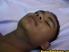 Asian twinks enjoy anal after oral in amateur closeup coition gay chinese men porn
