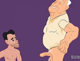 Twink mamando vovô babão - animação vietnam gay porn movie