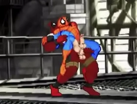 Deadpool Fucks Spiderman Mugen capy japan gay porn