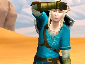 Legend Of Zelda 2 - Link Gets Lost In The Desert hot gay porn public