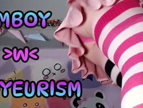 Femboy Voyeurism! (Teaser) indonesia gay porn shut up speak up