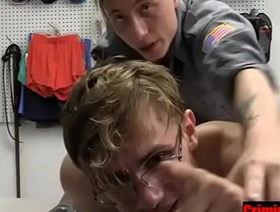 First bareback for a Creep Perp Twink- CriminalDick.com cute korean gay porn