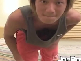 Japanese jock with perfect butt strokes his huge cock rough hot in person teen gay porn