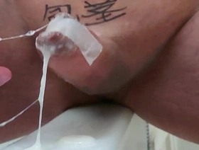 テープ留めで剥けない包茎おちんぽ korean idol gay porn