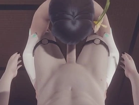 Genshin Impact Yaoi - Venti Arcont Blowjob with POV (uncensored) - Japanese asian manga anime game porn gay coward hot taiwan gay porn