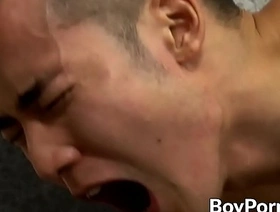 Japanese jock Yoshi Kawasaki cums after hardcore doggystyle gay chinese movie porn