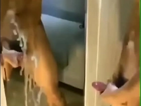 Asian cum on reverberation white hot gay porn