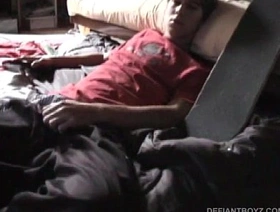 Young Jayden Jerks Off hot blithe vintage porn