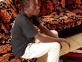 Black African Twink Strokes His Big Dick and Cums gay asian massage porn