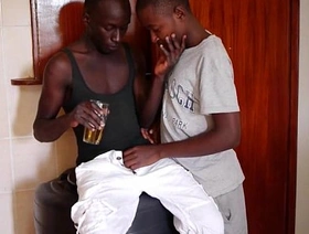 Black African Marvin and Chris in the first place Sucking and Watersports japan gay porn uncensored