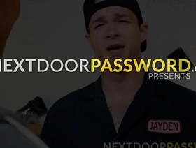 Black Aj Sloan gobbles on the prominent dick of hunk Jayden Marco in the lead a hot interracial sex gay porn hot arab