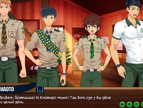 Game: Friends Camp, episode 56 - Advice from friends (russian voiceover) gay hot spring porn