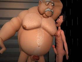 Velho lutador fudendo Twink - Animação gay korean pupil porn