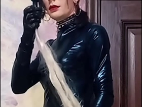 Ponygirl crossdresser poses with butt plugs cheerful porn hot twink