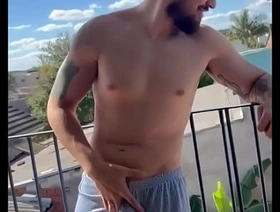 Neitan Safado em exibição do seu pau grosso GOZANDO MUITO hot gay twink porn