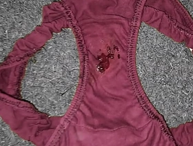 Jerking into abeyance my Pulsate Friends wet Panty hot gay doctor porn