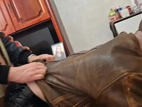 Russian Guys Fuck a Bitch in the Ass, sandbar It Hurts a Lot hot chubby uncaring porn