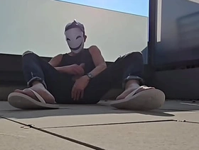 Open-air indoor masturbation in jeans skim through flops gay porn twink asia